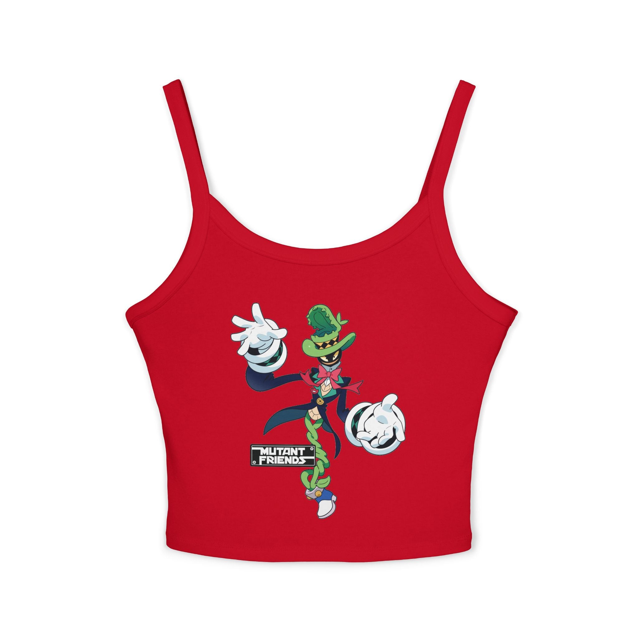 NelNal Mutant friends Spaghetti Strap Tank Top